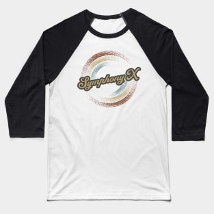 Symphony X Circular Fade Baseball T-Shirt